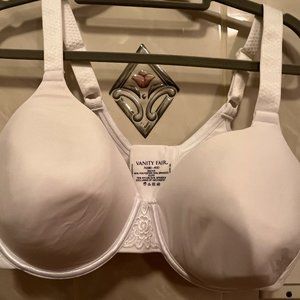 NWOT Vanity Fair Beauty Back Back Smoother Full-Figure Bra Star White